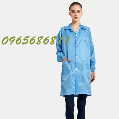 Cộng với kích thước áo choàng chống tĩnh điện kích thước cực lớn 5XL6XL7XL xưởng không bụi quần áo bảo hộ phòng thí nghiệm quần áo sạch áo tĩnh điện