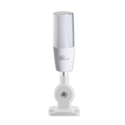 Đèn LED ba màu 5i-i3 đèn tín hiệu 24V âm thanh và ánh sáng đèn báo báo động M4T thiết bị máy công cụ tháp cảnh báo đèn 220V đèn cảnh báo công trình