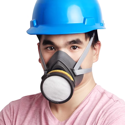 Mặt nạ phòng độc 3M khí chống axit công nghiệp hóa chất phòng thí nghiệm clo sulfur dioxide axit clohydric mặt nạ bảo vệ đặc biệt mat na chong bui