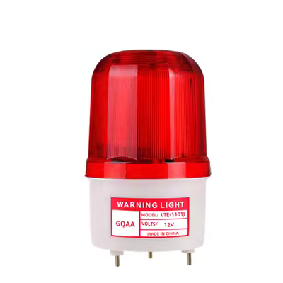 LTE-1101J báo động âm thanh và ánh sáng xoay đèn báo động nhấp nháy đèn cảnh báo 220V12V24VLED đèn chớp cảnh báo 220v