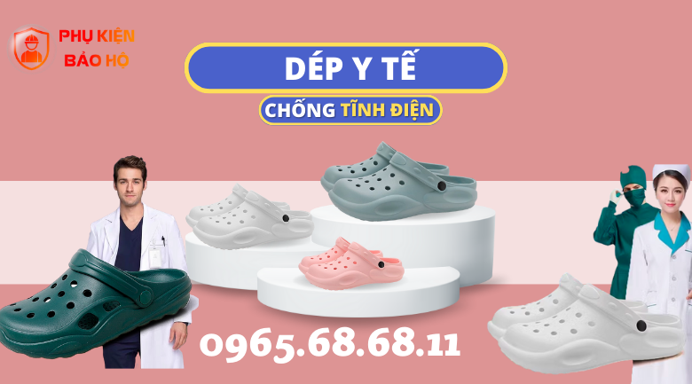 Những ưu điểm nổi bật của dép y tế chống tĩnh điện so với các loại dép thông thường