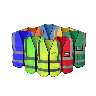 Tùy chỉnh 
            phản quang trở lại đầy đủ quần áo in công nhân lái xe giao thông vest dạ quang quần áo logo quần áo phản quang áo khoác in logo áo lưới bảo hộ 