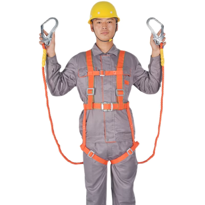 Đai an toàn độ cao năm điểm đai an toàn toàn thân hai lưng công trường xây dựng bộ dây an toàn chống rơi làm việc ngoài trời dây an toàn