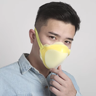 khẩu trang chống uv Nhà máy xi măng mặt nạ bụi xốp mặt nạ bảo vệ bụi công nghiệp mặt nạ bảo hiểm lao động mỏ than có thể giặt được khẩu trang mask