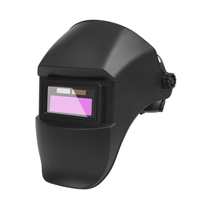 Hàn bảo vệ mặt nạ đặc biệt tự động làm mờ bảo vệ thứ hai mũ hàn thợ hàn ánh sáng toàn mặt kính gắn trên đầu mặt nạ hàn điện tử wh4001 