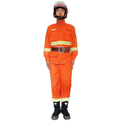 Bộ quần áo bảo hộ chữa cháy và cứu hộ rừng có giá đỡ mũ bảo hiểm chống cháy và cách nhiệt quần áo bảo hộ rừng bộ đồ chữa cháy áo bảo hộ có quạt gió