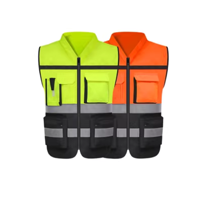 Áo phản quang an toàn áo vest xây dựng dự án xây dựng quần áo phản quang công trường xây dựng công nhân lãnh đạo giao thông in ấn vệ sinh áo gile bảo hộ lưới