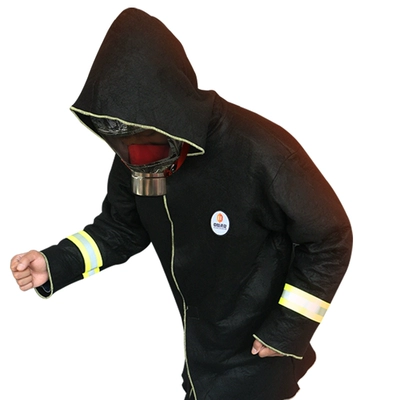 Áo chống cháy bằng sợi carbon chăn chống cháy gia đình áo quần chống cháy chữa cháy đặc biệt thiết bị thoát hiểm nhà cao tầng áo bảo hộ lao động