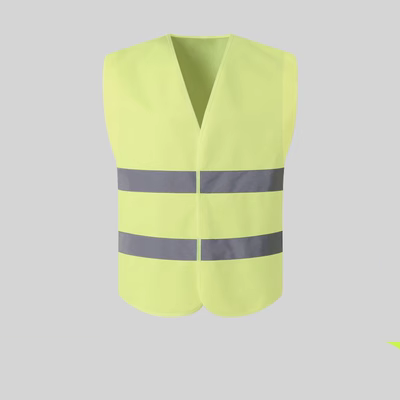 Áo phản quang an toàn công trường xây dựng tùy chỉnh áo cưỡi giao thông ban đêm dây đeo dạ quang huỳnh quang quần áo yếm áo bảo hộ gile