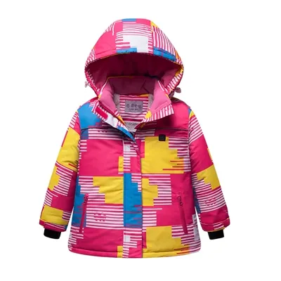 Sưởi ấm thông minh và sưởi ấm quần áo trượt tuyết cho trẻ em dày dặn chống gió và chống nước hàng đầu sạc USB ấm áp sưởi ấm bằng điện áo sơ mi tuyết áo sưởi ấm áo sưởi ấm nhật bản azuki