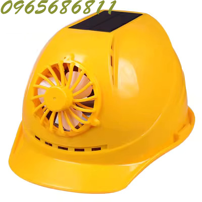mũ bảo hộ có kính che mặt Mũ điều hòa kèm quạt năng lượng mặt trời Mũ bảo hộ công trường quạt điện đa năng sạc điều hòa mũ công nhân xây dựng
