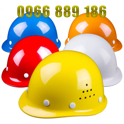 mũ bảo hộ Ngoài trời tùy chỉnh LOGO công nhân điện có thể tùy chỉnh mũ thoáng khí dày cơ cứng bảo vệ mũ bảo hiểm mũ bảo hộ cao cấp nón bhlđ