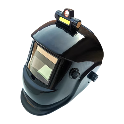 Màu sắc trung thực tự động tối màu mũ bảo hiểm hàn bảo vệ thợ hàn hồ quang argon gắn trên đầu đèn pha mũ bảo hiểm full face có thể điều chỉnh mặt nạ năng lượng mặt trời mu hàn mu hàn