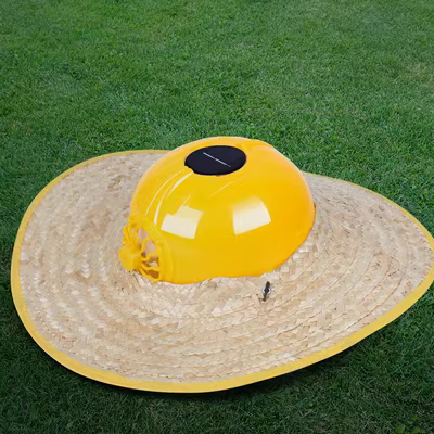 Công trường xây dựng mũ chống nắng nam mùa hè công nhân xây dựng mũ làm việc quạt năng lượng mặt trời mũ cứng che nắng cao cấp vành che nắng mũ bảo hộ quai mũ bảo hộ