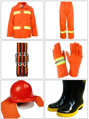 97 lửa phù hợp với phù hợp với phòng cháy chữa cháy phù hợp với bảo vệ phù hợp với lửa chiến đấu phù hợp với lửa quần áo trạm cứu hỏa thu nhỏ 5 món đồng phục lao động