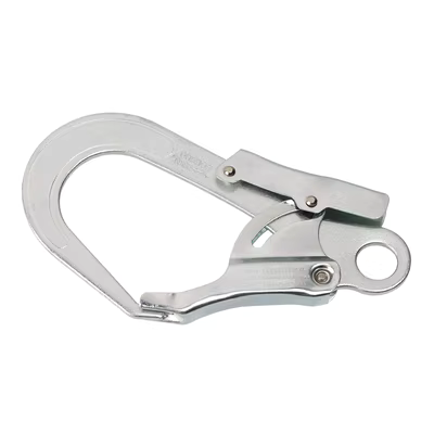 Thép hợp kim Luokeyan rèn tự khóa móc lớn móc an toàn móc carabiner móc làm việc ở độ cao leo núi bảo vệ ngoài trời dây an toàn ban công