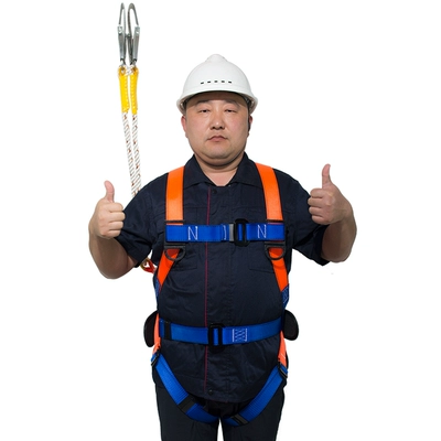 Đai an toàn làm việc trên cao, thi công ngoài trời, đai an toàn chống rơi, bộ dây an toàn năm điểm toàn thân chống mài mòn dây bảo hộ