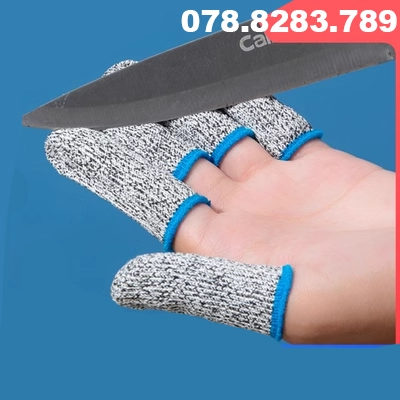 Chống cắt ngón tay cũi bảo hiểm lao động làm vườn ném que dòng chống cắt ngón tay chống mài mòn phần cứng hái bảo vệ móng tay cũi