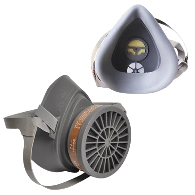Mặt nạ bảo vệ khí Baoweikang 3600 phun sơn hàn khí công nghiệp chống formaldehyde mặt nạ miệng và mũi cách đeo mặt nạ phòng độc