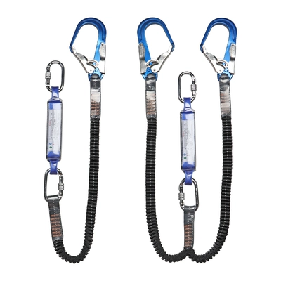 Túi đệm đàn hồi dây an toàn móc đôi dây kết nối ở độ cao làm việc đai an toàn dây buộc chống rơi dây nối dài dây đai an toan