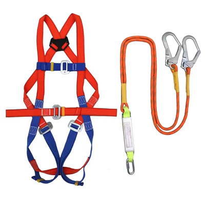 Dây an toàn làm việc trên cao toàn thân dây an toàn xây dựng ngoài trời bộ dây an toàn năm điểm móc đôi lắp đặt điều hòa dây đai an toan dây an toàn toàn thân