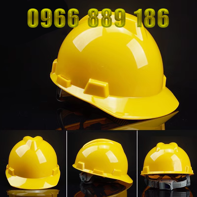 Mũ bảo hộ tiêu chuẩn quốc gia chống va đập mạnh, Mũ bảo hiểm công trình chất lượng cao mũ bảo hộ lao động 