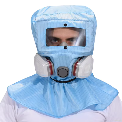 Mặt nạ phòng độc phun sơn mặt nạ đầy đủ đặc biệt mặt nạ chống bụi tiên tiến mặt nạ bảo vệ kèm theo mui xe khí chống khói mặt nạ bảo hộ lao động