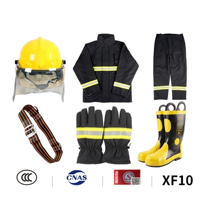 Quần áo chữa cháy được chứng nhận 3C 14 kiểu quần áo năm mảnh quần áo chữa cháy quần áo chống cháy 17 loại quần áo bảo hộ chữa cháy quần áo chiến đấu áo bảo hộ công nhân