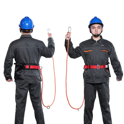 Đai an toàn thắt lưng đơn an toàn hoạt động trên cao dây đai móc cài đặt điều hòa không khí đai an toàn xây dựng chống rơi toàn bộ đai bảo hộ dây đai an toan