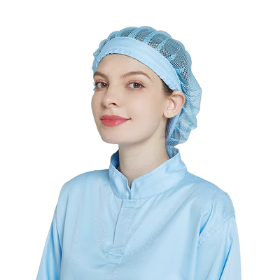 nón trùm đầu y tế Hanyang nhà máy thực phẩm sạch xưởng làm việc mũ lưới mũ phục vụ đầu bếp mũ Baotou mũ vệ sinh nam nữ thoáng khí mũ đội đầu y tế mũ vải y tế